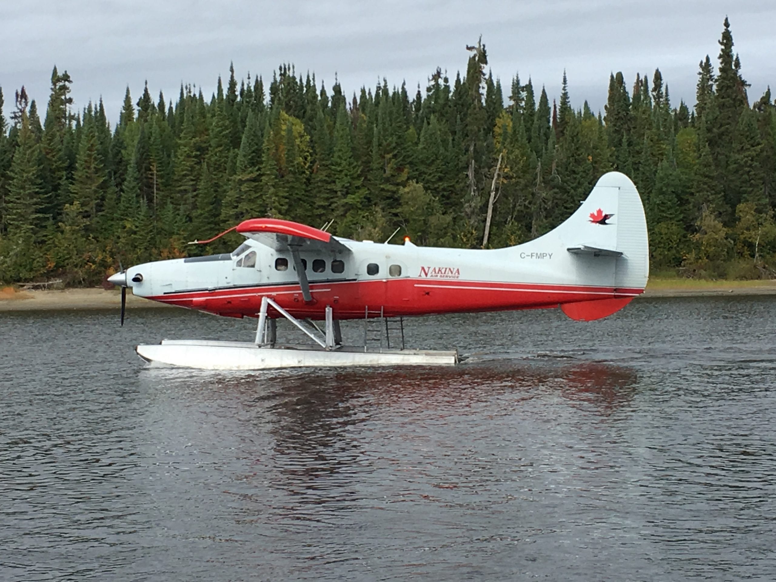 Fishing in Nakina, Ontario